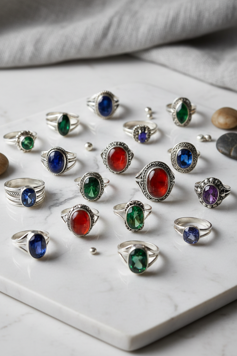 STERLING SILVER RINGS