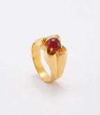 Red Aqeeq Ring - Women