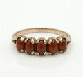 Red Aqeeq Ring - Women