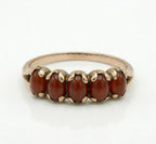 Red Aqeeq Ring - Women