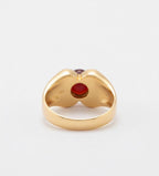 Red Aqeeq Ring - Women