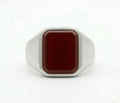 Brown Aqeeq Ring - Men