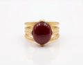 Red Aqeeq Ring - Women