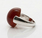 Brown Aqeeq Ring - Unisex