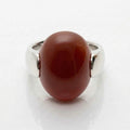 Brown Aqeeq Ring - Unisex