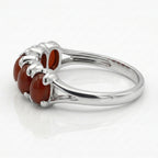 Red Aqeeq Ring - Women