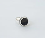 Black Aqeeq Ring - Unisex