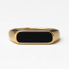 Black Aqeeq Ring - Unisex
